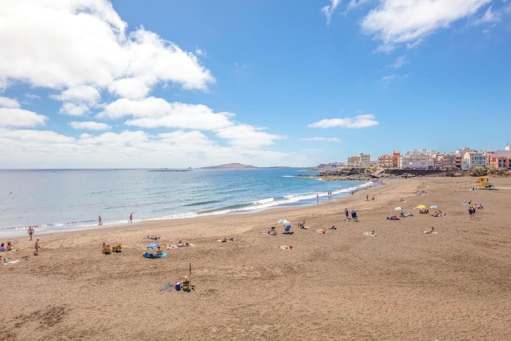 Frente Al Mar Playa De Melenara Apartment Luaran gambar
